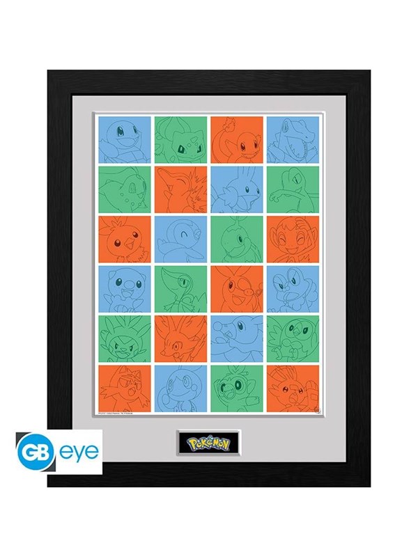 ABYstyle - Framed Print First Partner Grid - 30.5 x 40.6 cm - Bild