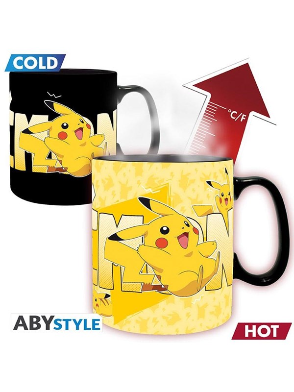 ABYstyle - POKEMON Heat Change Mug Pikachu King size - Muggar