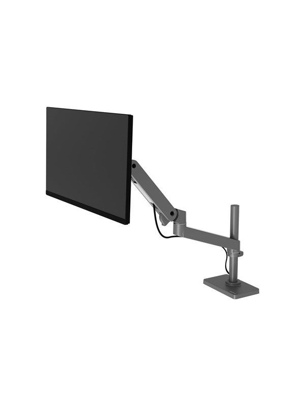 Ergotron LX Pro mounting kit - modular - for LCD display - with tall pole - dark grey