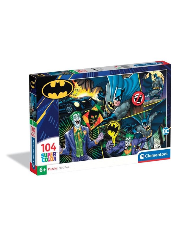 Clementoni DC Comics Batman Super Colour Puzzle (104)