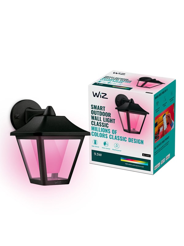 WiZ Smart Outdoor Wall Light Classic
