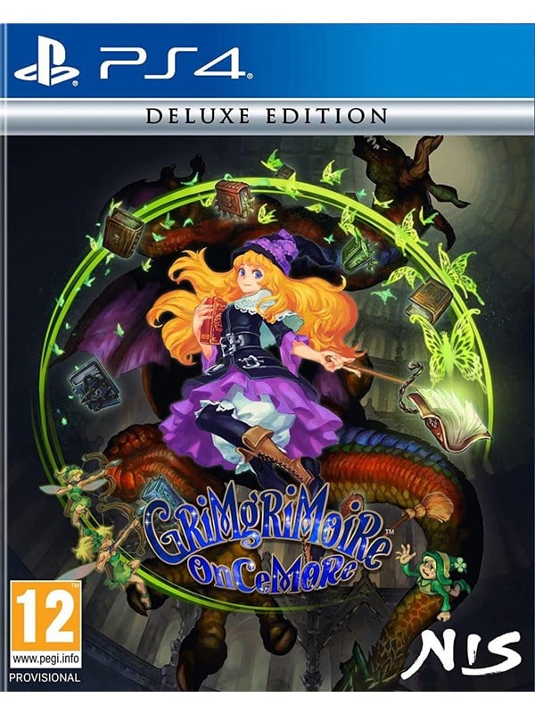 Produktfoto för GrimGrimoire OnceMore (Deluxe Edition) - Sony PlayStation 4 - Strategi