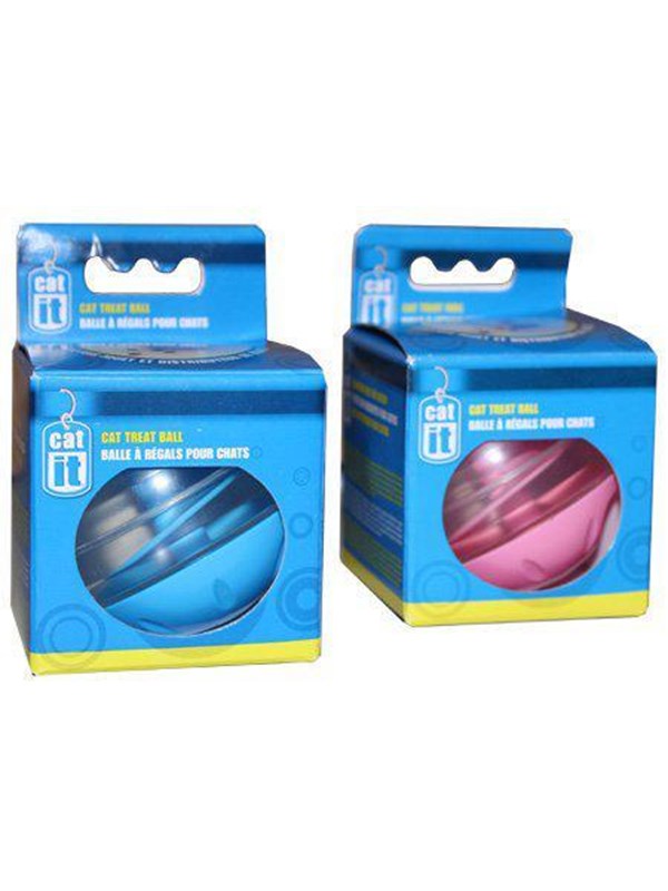 Catit - Cat Treat Ball Pink/Transparent Ø 8Cm
