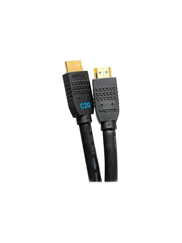C2G 35ft Ultra Flexible 4K Active HDMI Cable Gripping 4K 60Hz - In-Wall M/M - HDMI cable with Ethernet - 10.7 m