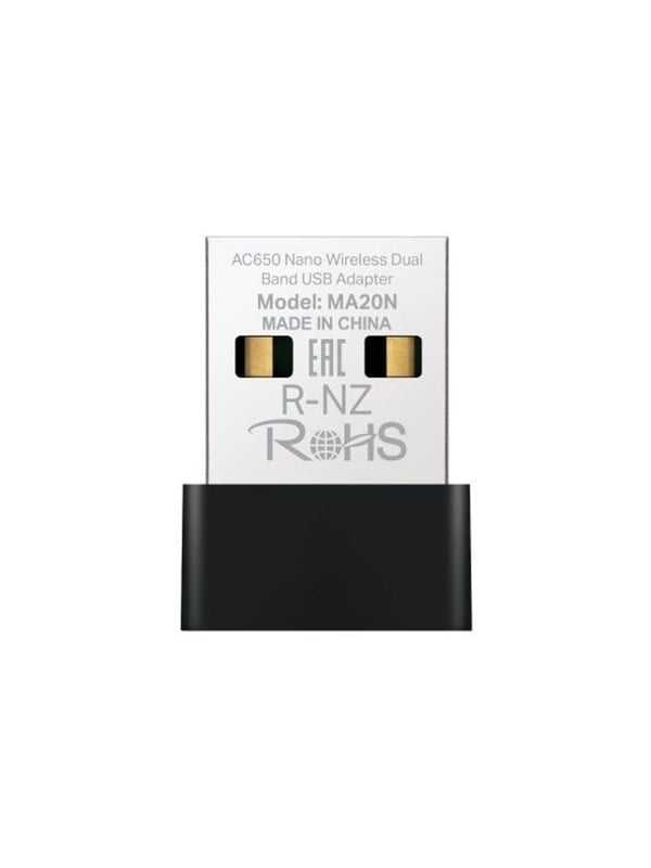 Mercusys MA20N AC650 USB-nätverksadapter