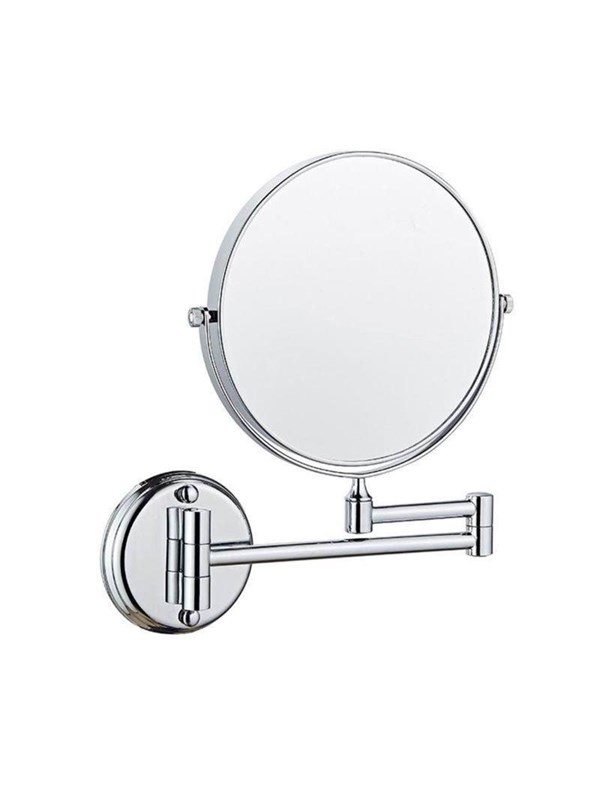 UNIQ Wall Mirror with 10x Magnification in Silver
