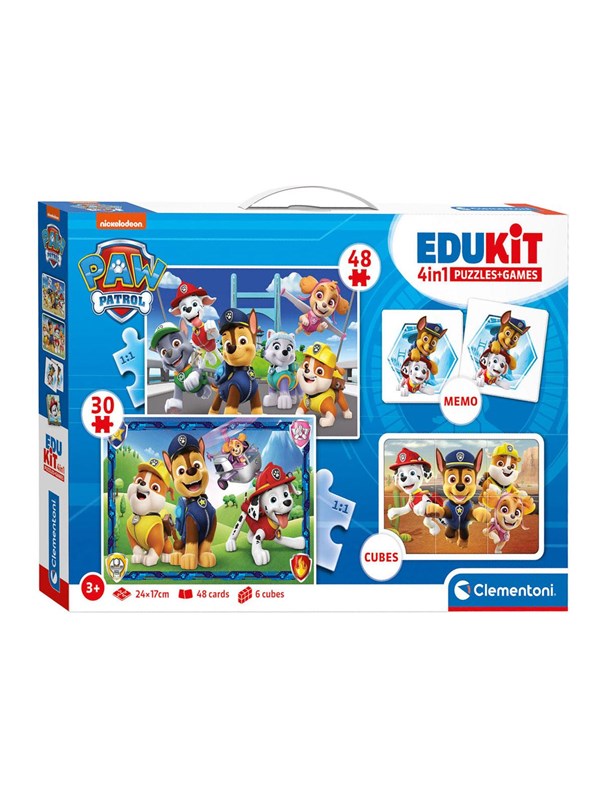 Clementoni - Edukit 4 in 1 - PAW Patrol