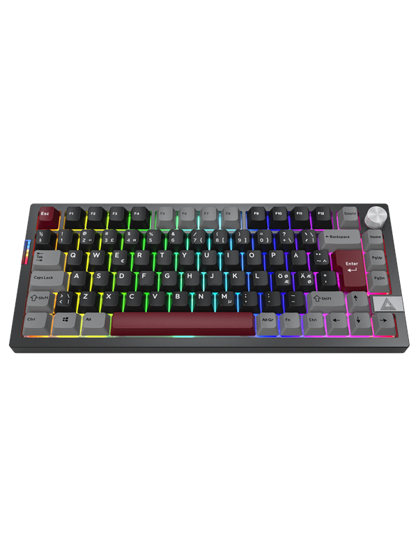 Montech Mkey PRO 75% - Darkness - Gaming Tangentbord - Nordisk - Svart - Köp för SEK 790 - Spara 43%
