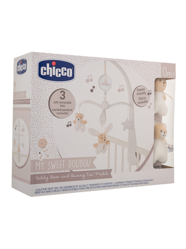 Chicco Bear & Bunny Cot Mobile