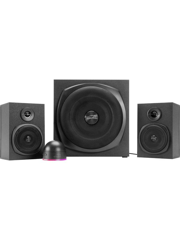 Speed-Link GRAVITY LT 2.1 Subwoofer System - Black - 2.1-kanals - Black