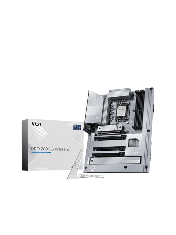 MSI PRO Z890-S WIFI PZ Moderkort - Intel Z890 - Intel LGA1851 - DDR5 RAM - ATX (Project Zero)