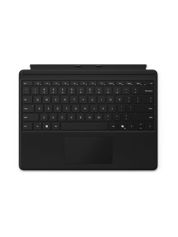 Microsoft Surface Pro Keyboard - keyboard - with trackpad accelerometer Surface Slim Pen 2 storage and charging tray - Tangentbord - Engelska - Svart