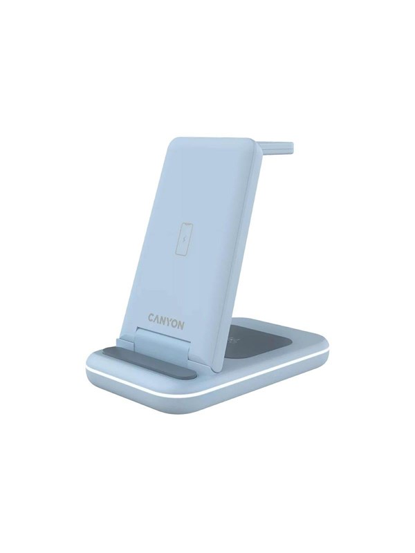 Canyon WS-304 wireless charging stand - 3-in-1 - 15 Watt