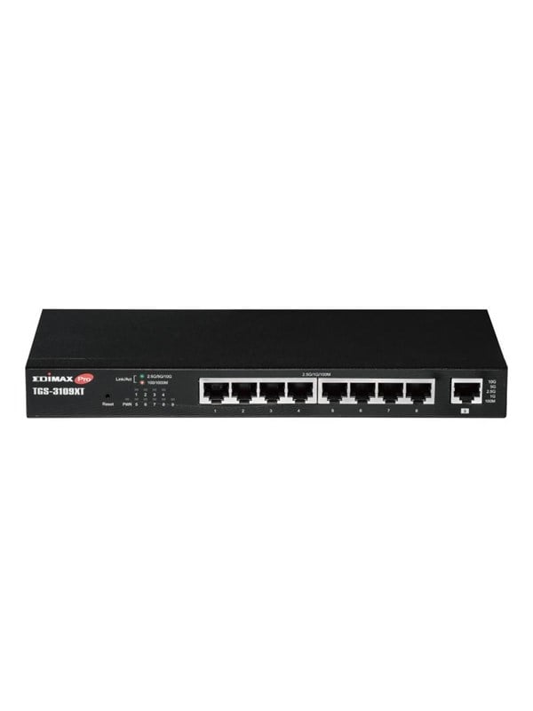 Edimax TGS-3109XT 8-Port 2.5GbE Web Smart Switch 1x 10GbE Multi-Gigabit Port