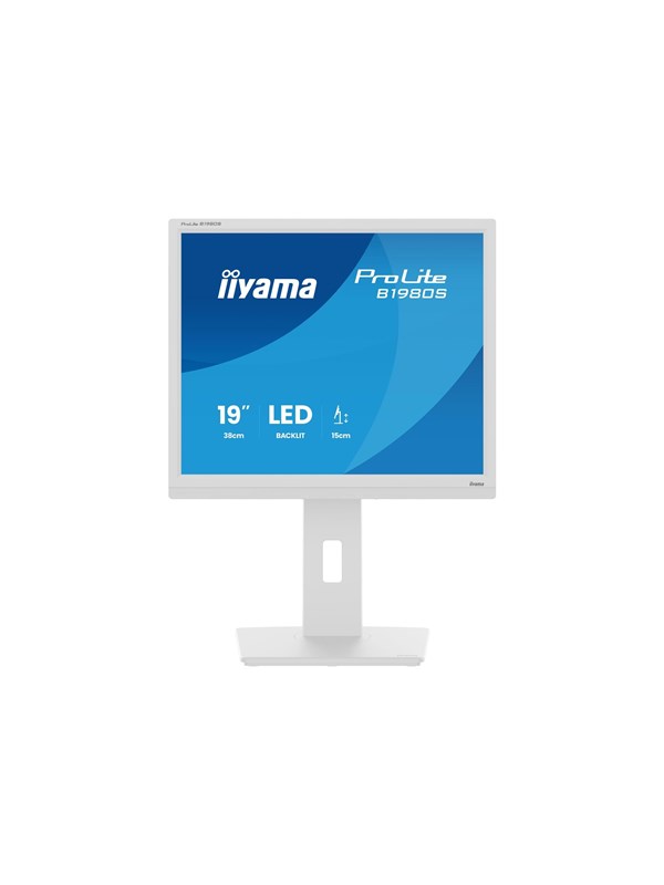 19" iiyama B1980S-W1 - 1280x1024 - 75Hz - TN