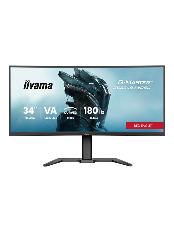 34" iiyama G-MASTER Red Eagle GCB3484WQSU-B1 - 3440x1440 - 180Hz - VA