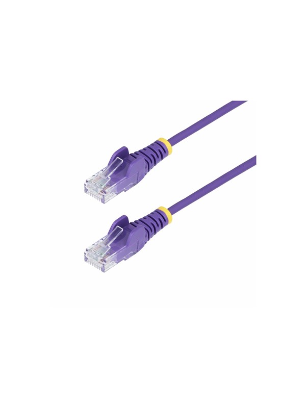 StarTech.com 7m Purple Slim CAT6 Ethernet Cable Snagless 28AWG LSZH - patch cable - 7 m - purple - Lila - 7m