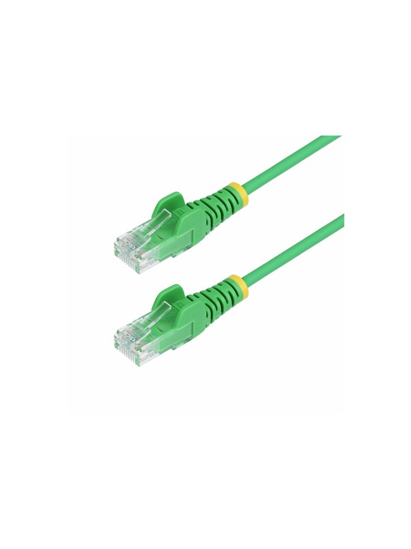 StarTech.com 1m Green Slim CAT6 Ethernet Cable Snagless 28AWG LSZH - patch cable - 1 m - green - Grön - 1m