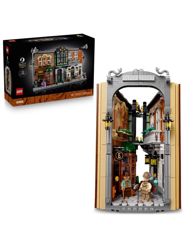 LEGO Icons 10351 Sherlock Holmes: Bokvrå