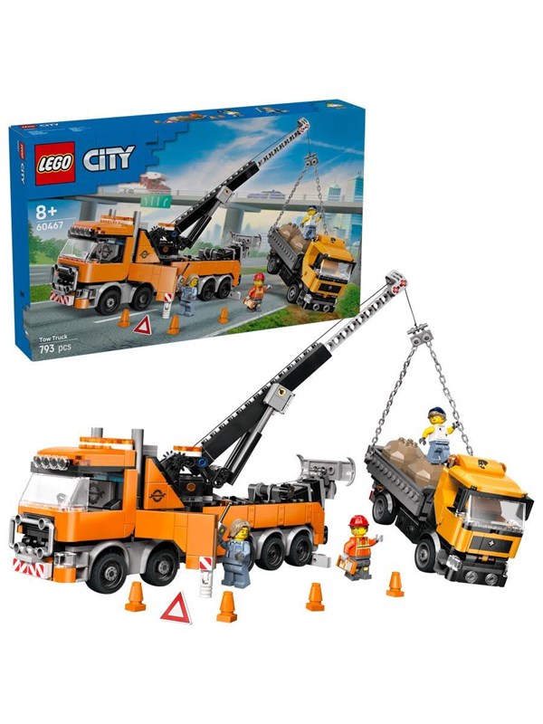 LEGO City 60467 Tung bärgningsbil med kran