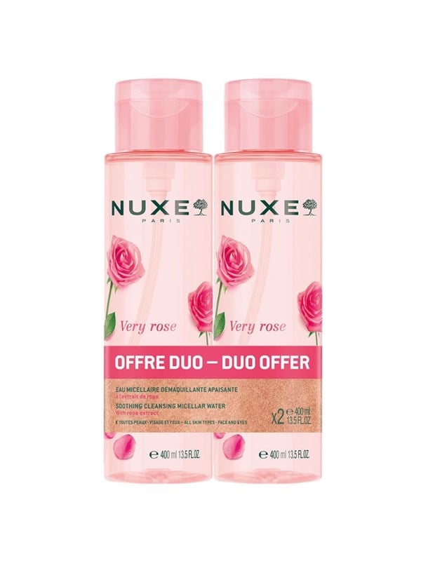Produktfoto för Nuxe Set Duo Very Rose Cleansing & Soothing Mi