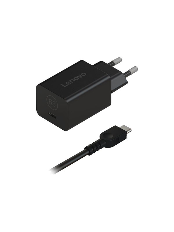 Lenovo Nano power adapter - GaN - 24 pin USB-C - 65 Watt