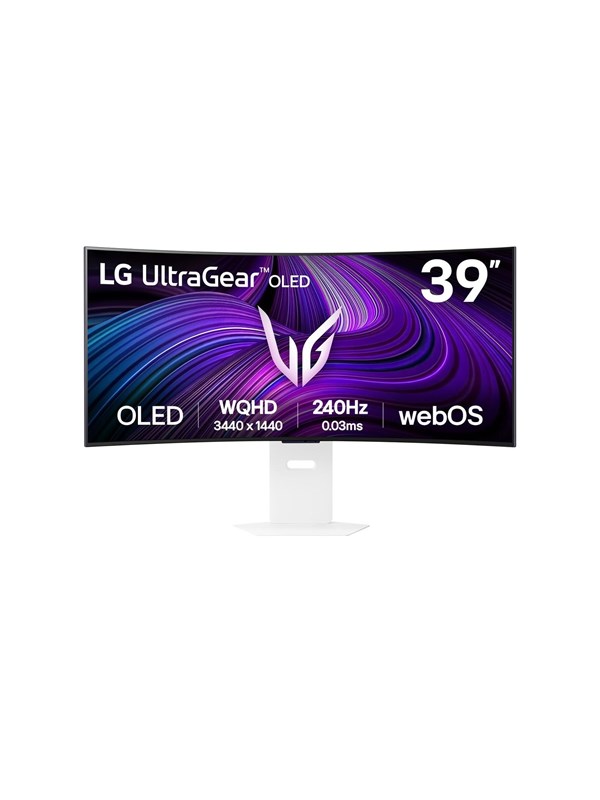 39" LG UltraGear 39GX90SA-W - 3440x1440 (UWQHD) - 240Hz - OLED - 65W USB-C