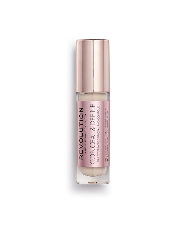 Makeup Revolution Conceal &amp; Define Corrective Liquid Concealer, C5, 4 g