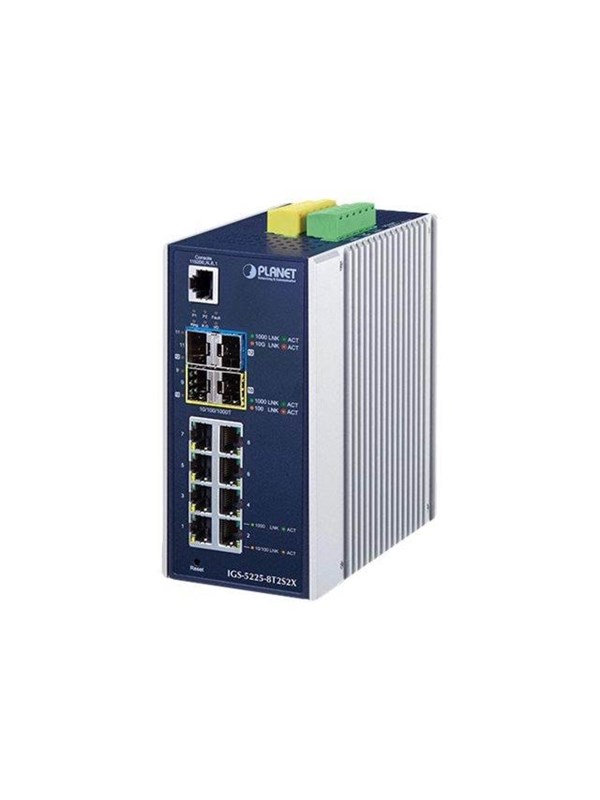 PLANET IGS-5225-8T2S2X - switch - 12 ports - Managed