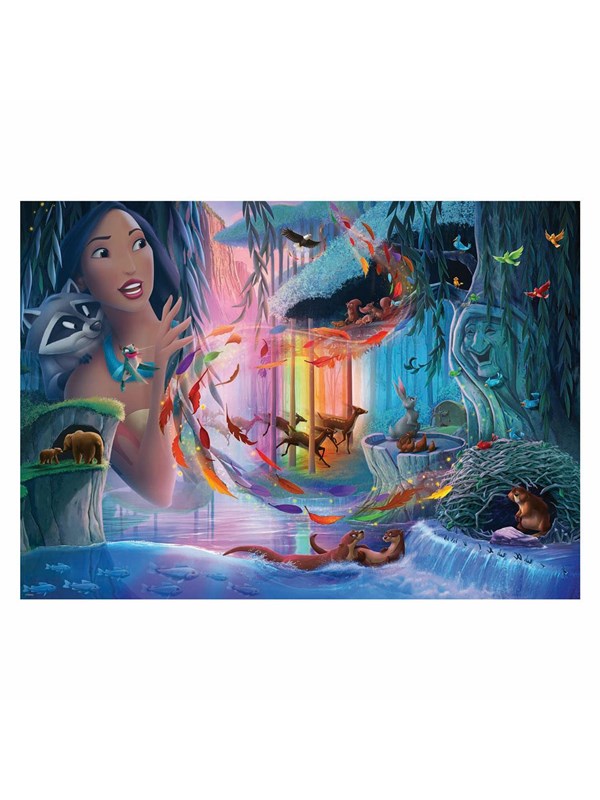 Ravensburger Jigsaw puzzle Disney Castles Pocahontas 1000 pcs. 2D Pussel