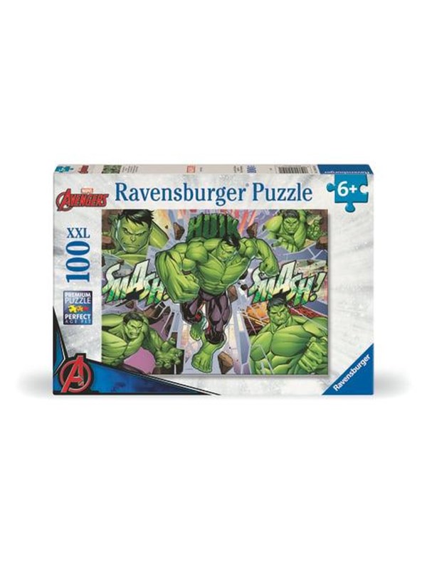 Ravensburger Jigsaw puzzle XXL Marvel Hulk 100 pcs. 2D Pussel