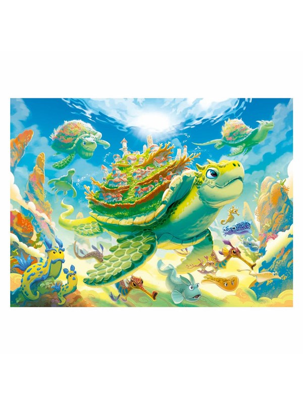 Ravensburger Jigsaw puzzle XXL Fantasy World 200 pcs. 2D Pussel
