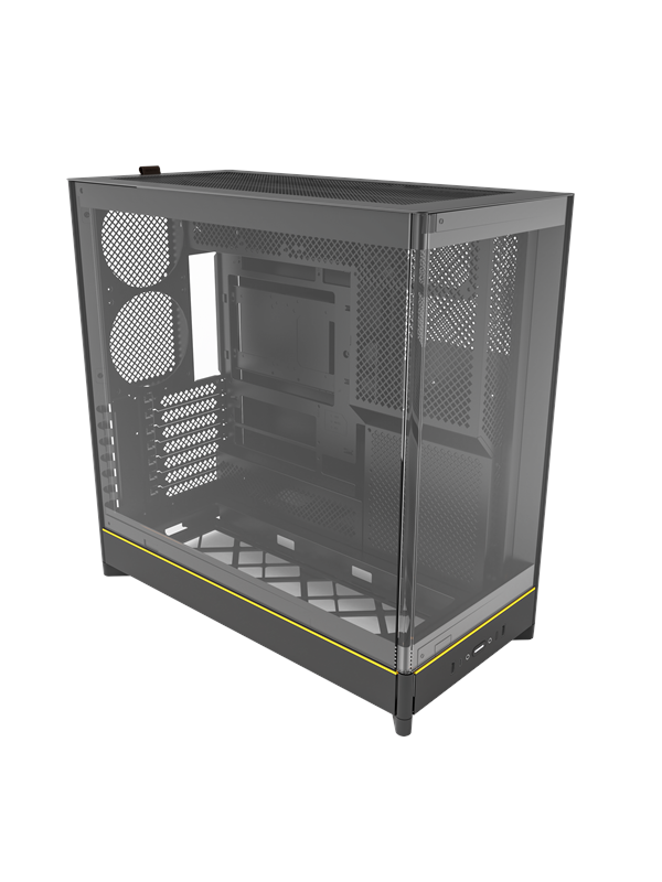 Montech HS02 - Chassi - Miditower - Svart - SEK 790 hos Proshop.se