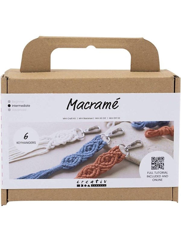 Creativ Company - Mini Hobbyset Macrame Keychains