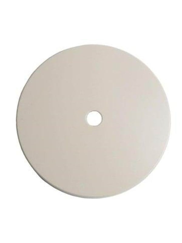Elworks Cover for lamp socket, Ø80 mm, white