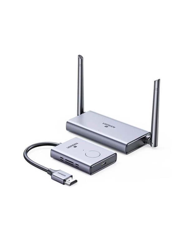 Produktfoto för UGREEN Trådlös HDMI-förlängare sändare och mottagare - Grå