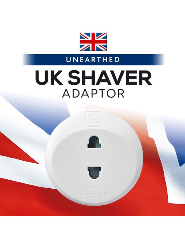 Go Travel UK scheerapparaat adapter