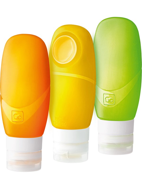 Go Travel Reisflesjes, 100 ml, 3-pack