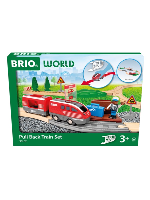 Brio Pull Back-tågset - SEK 249 hos Proshop.se