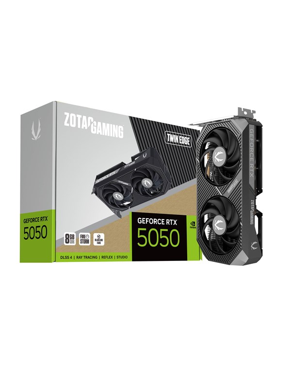 ZOTAC GeForce RTX 5050 Twin Edge - 8GB GDDR6 RAM - Grafikkort