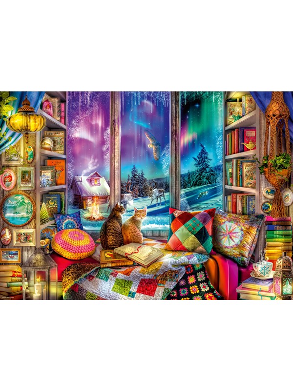 Ravensburger Winter Reading Nook, 1000pc