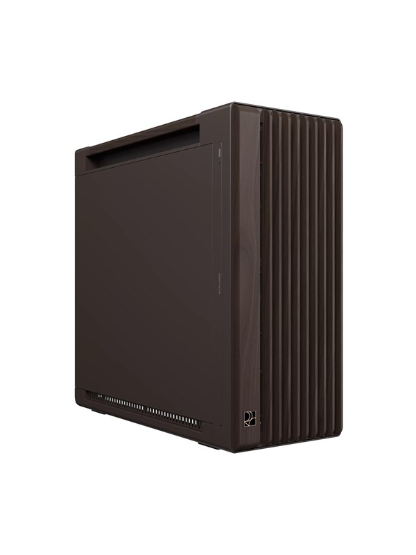ASUS ProArt PA602 Walnut Wood Metal - Retro Brown - Chassi - Miditower - Brun