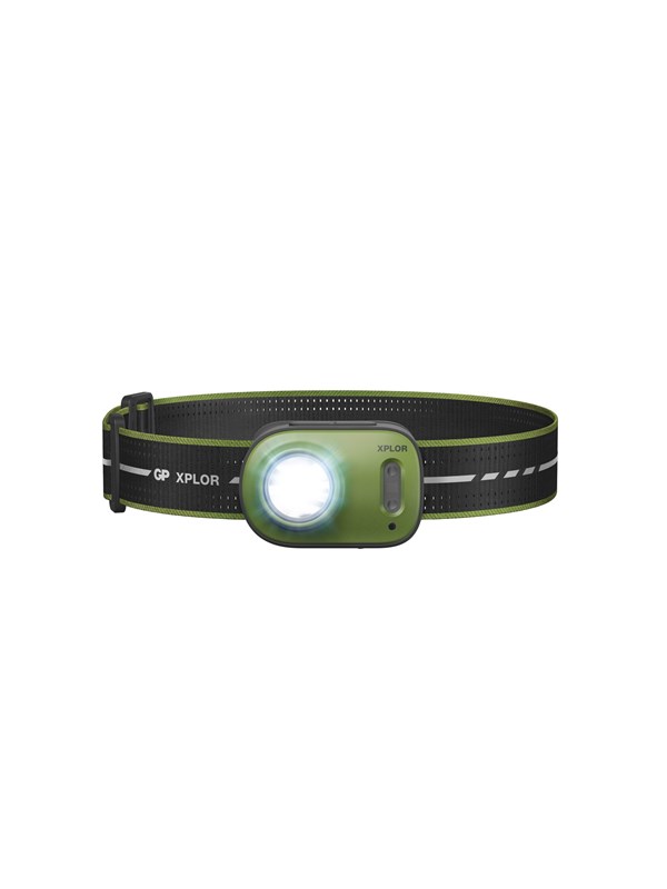 Produktfoto för GP Xplor pannlampa, PHR 17, 500lm