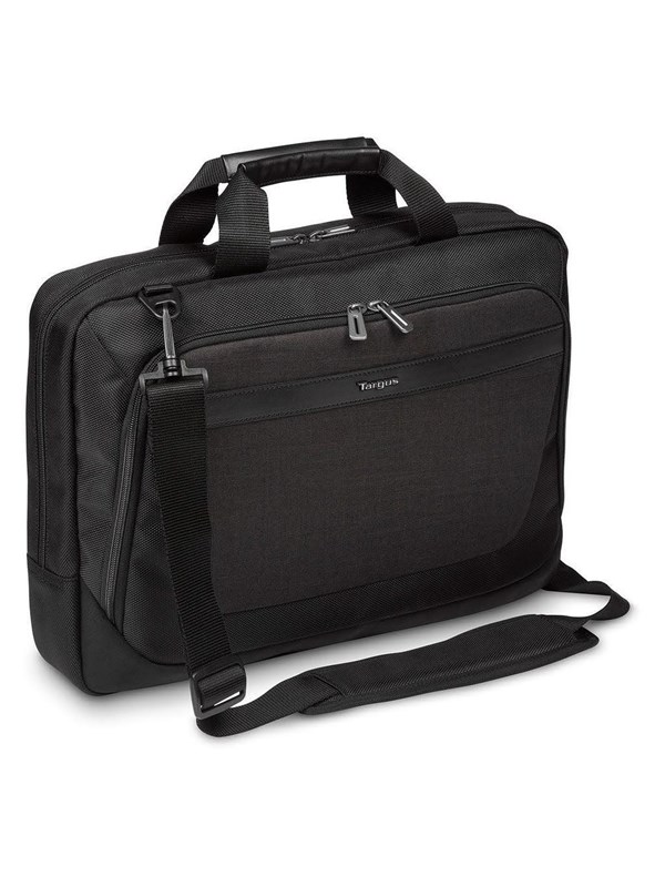 Targus CitySmart 14.15.15.6" Slimline Topload Laptop Case - Black/Grey