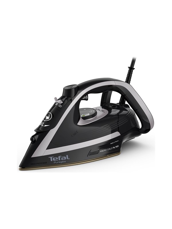 Tefal Ångstrykjärn Puregliss FV8062E0 - steam iron - sole plate: Durilium AirGlide Autoclean