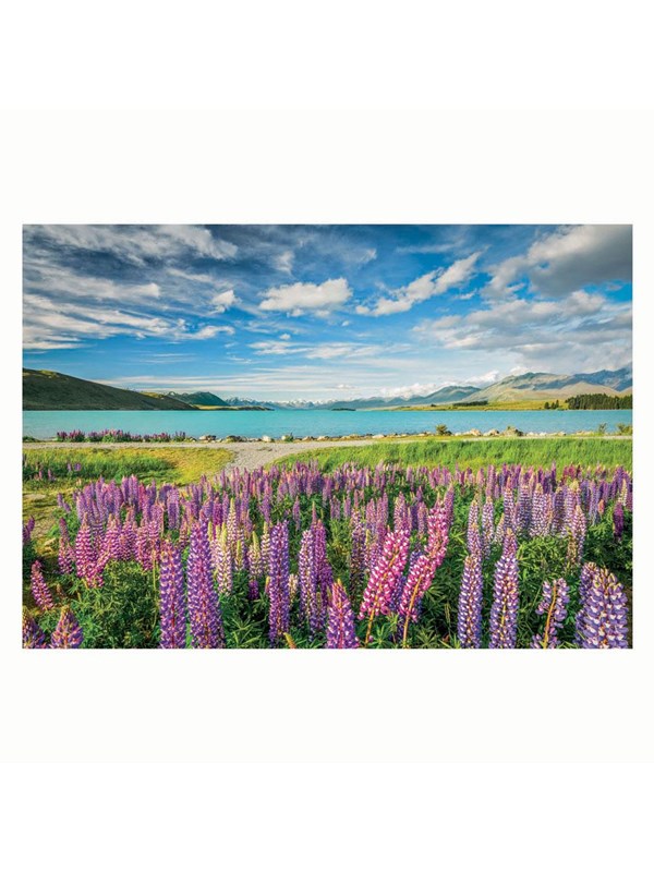 Clementoni Jigsaw Puzzle Flowers at Lake Tekapo 1500pcs. Golv