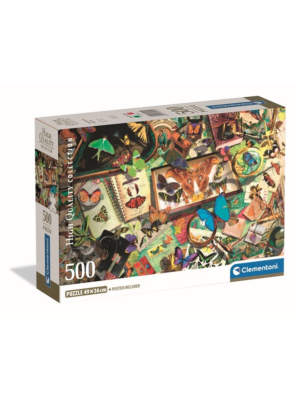 Clementoni Puzzle The Butterfly Collector 500 pcs. Golv