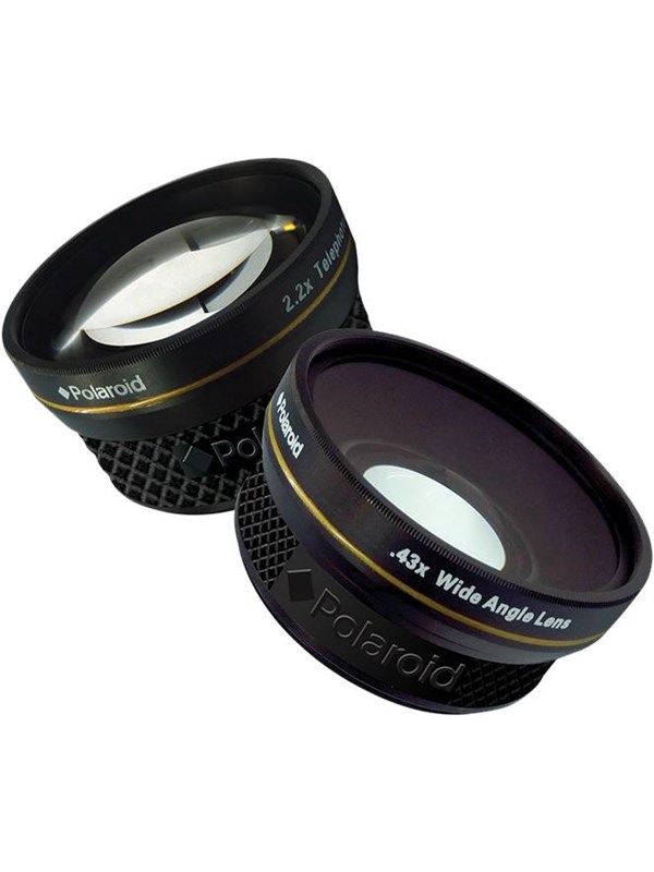 Polaroid Tele 2.2x / Wide 0.43x Travel Kit 37mm