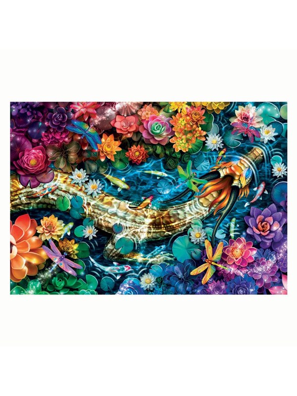 Clementoni Jigsaw Puzzle Artwork Koi River 1000 pcs. Golv