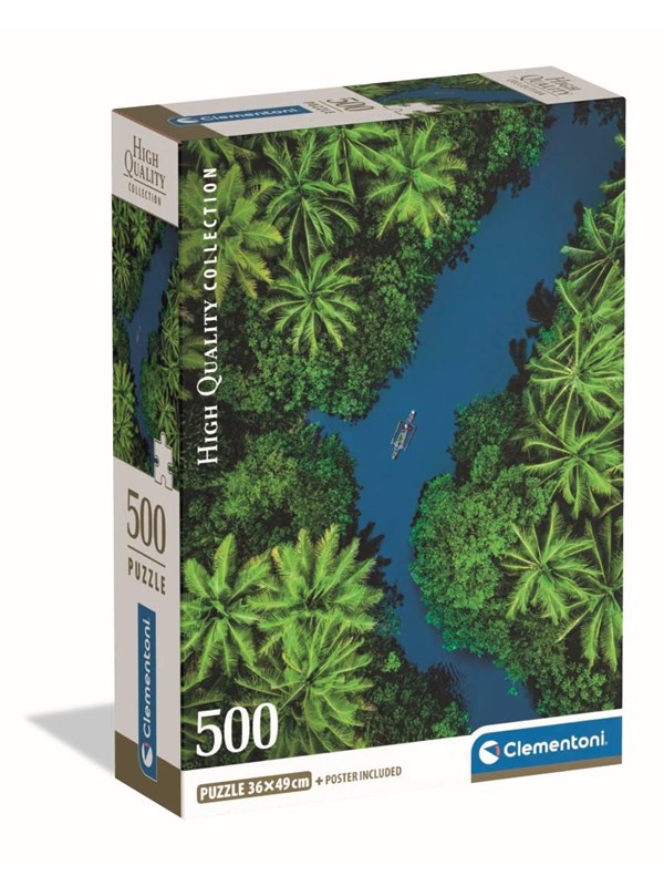 Clementoni Jigsaw Puzzle Tropical Aerial 500pcs. Golv